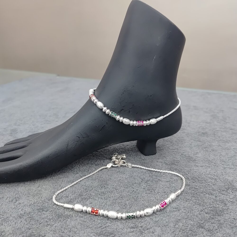 Silver Anklet / Payal For Women