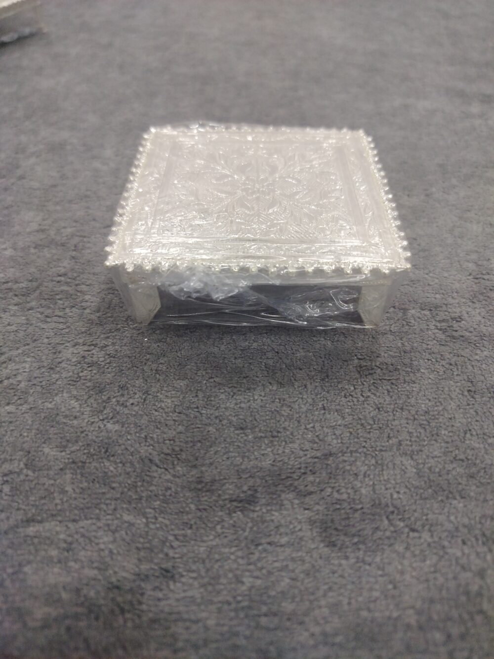 PURE SILVER POOJA CHOWKI - Image 2