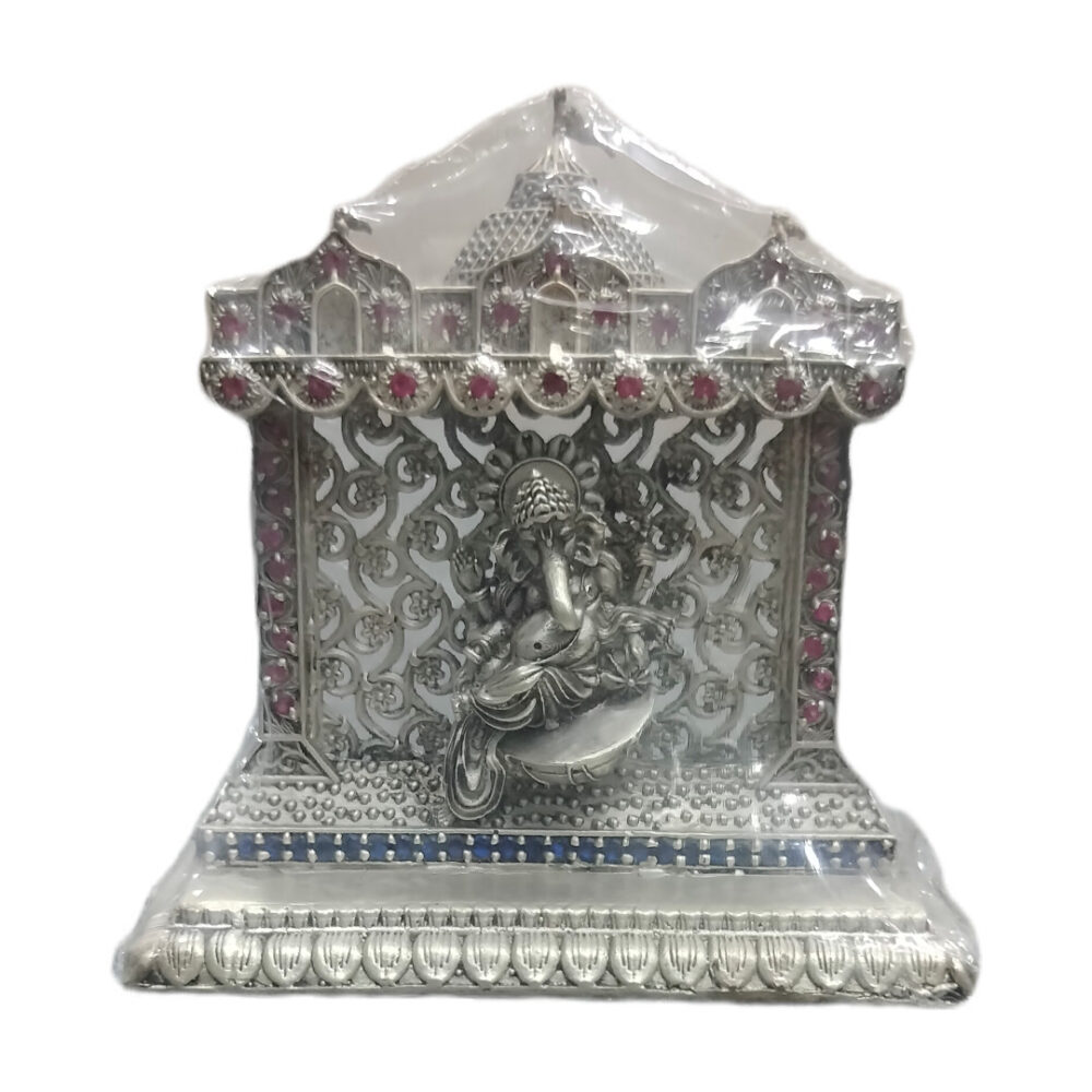 SILVER 925 GANESH JI 3D IDOL