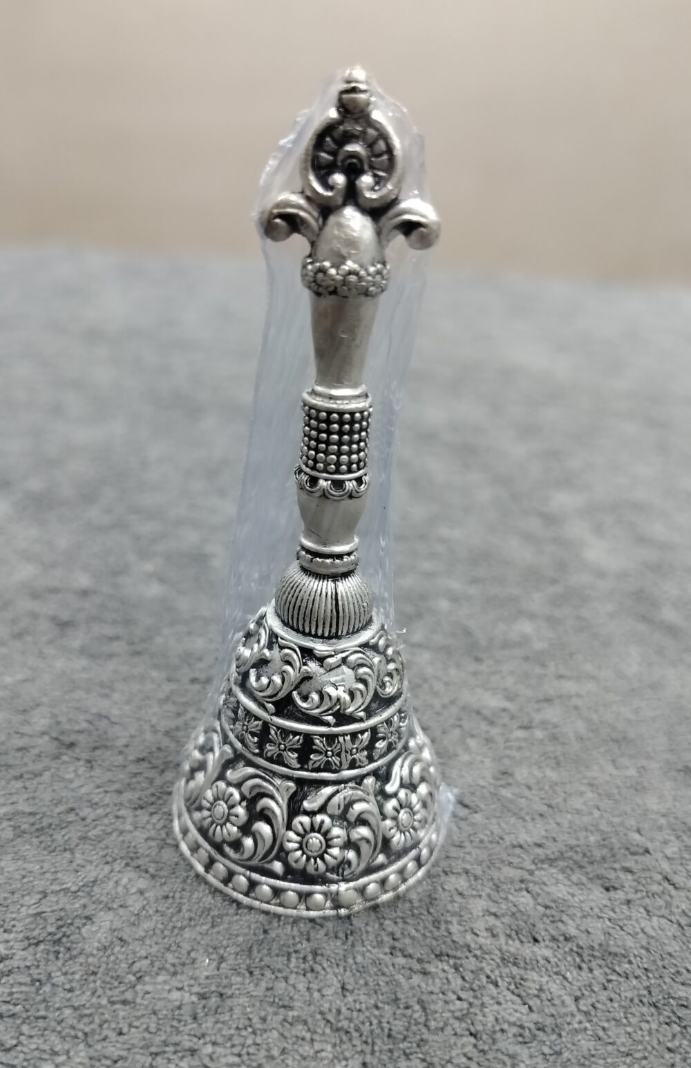 SILVER POOJA GANTI / BELL